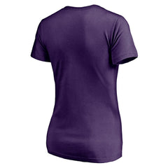 Baltimore Ravens Women's Hometown Collection Wildcat V-Neck T-Shirt - Purple for sale