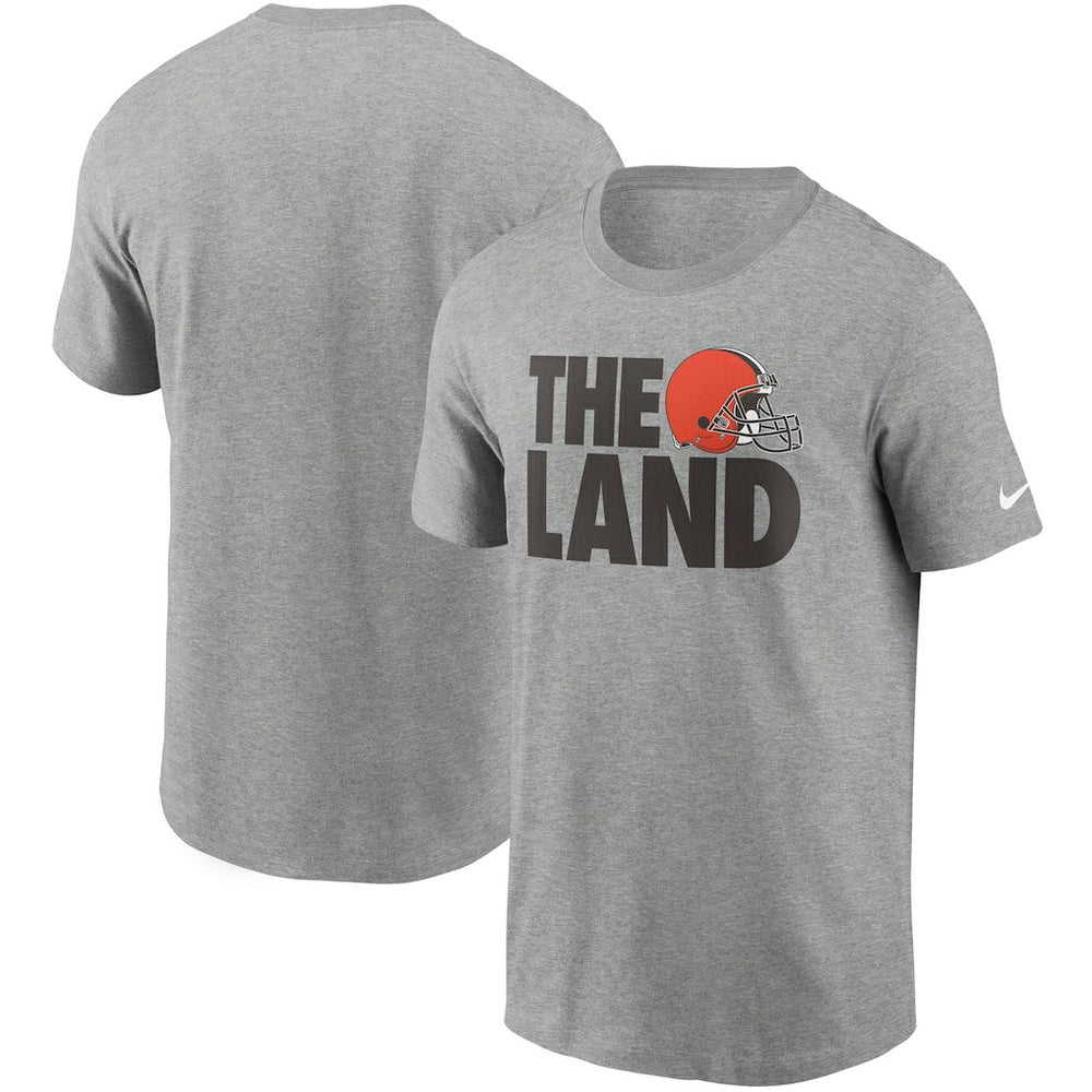 Cleveland Browns Hometown Collection The Land T-Shirt - Heathered Gray | Nike online