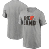Cleveland Browns Hometown Collection The Land T-Shirt - Heathered Gray | Nike online