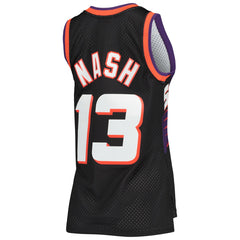 Steve Nash Phoenix Suns Women's Hardwood Classics Swingman Jersey - Black | Mitchell & Ness for sale