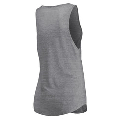 Chicago Bulls Women's Quality Time Open Scoop Neck Tri-Blend Tank Top sale - Heathered Gray | Fanatics outlet