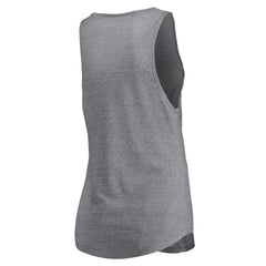 Milwaukee Bucks Women's Quality Time Open Scoop Neck Tri-Blend Tank Top - Heathered Gray | Fanatics online