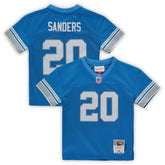 Barry Sanders Detroit Lions Male Preschool 1996 Retired Legacy Jersey - Blue on sale