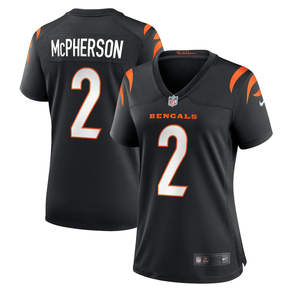 Evan McPherson Cincinnati Bengals Women's Game Jersey - Black | Nike online