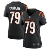 Jackson Carman Cincinnati Bengals Women's Game Jersey - Black | Nike outlet