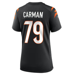 Jackson Carman Cincinnati Bengals Women's Game Jersey - Black | Nike outlet
