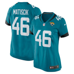 Ross Matiscik Jacksonville Jaguars Women's Game Jersey - Teal | Nike discount