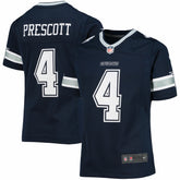 Dak Prescott Dallas Cowboys Girls Youth Team Game Jersey - Navy | Nike for sale