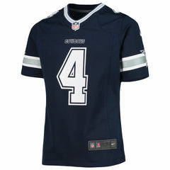 Dak Prescott Dallas Cowboys Girls Youth Team Game Jersey - Navy | Nike for sale