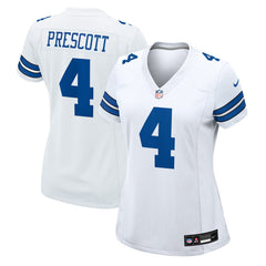 Dak Prescott Dallas Cowboys Women's Team Game Jersey - White | Nike discount