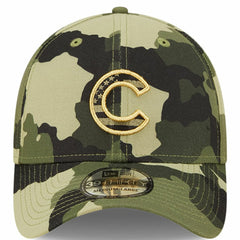 Chicago Cubs 2022 Armed Forces Day 39THIRTY Flex Hat - Camo | New Era