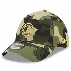 Chicago Cubs 2022 Armed Forces Day 39THIRTY Flex Hat - Camo | New Era