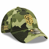 San Francisco Giants 2022 Armed Forces Day 39THIRTY Flex Hat - Camo | New Era