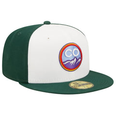 Colorado Rockies 2022 City Connect 59FIFTY Fitted Hat - White | New Era