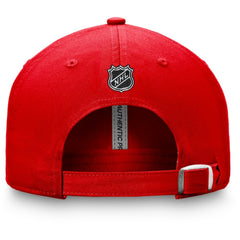 Chicago Blackhawks Fanatics Authentic Pro Rink Adjustable Hat Red