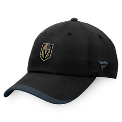 Vegas Golden Knights Fanatics Authentic Pro Rink Pinnacle Adjustable Hat Black