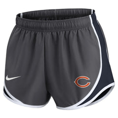Chicago Bears Women's Team Logo Performance Tempo Shorts - Charcoal | Nike discount