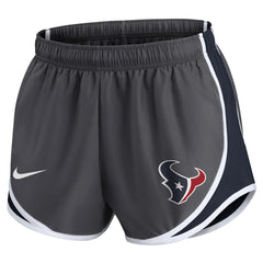 Houston Texans Women's Team Logo Performance Tempo Shorts - Charcoal | Nike sale