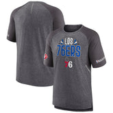 Philadelphia 76ers 2022 Noches Ene-Be-A Core Shooting Raglan T-Shirt - Heathered Gray | Fanatics discount