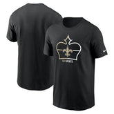 New Orleans Saints Essential Local Phrase T-Shirt - Black | Nike online