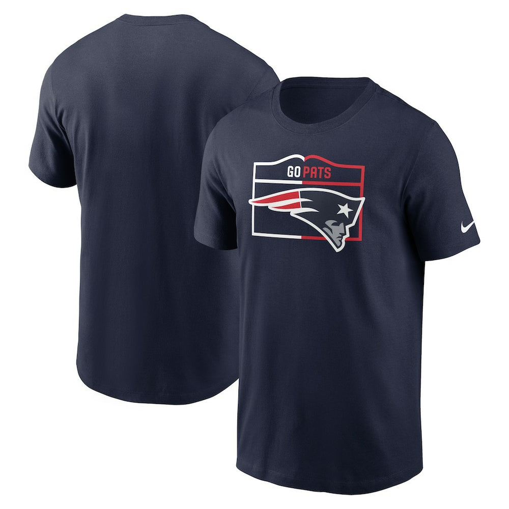 New England Patriots Essential Local Phrase T-Shirt - Navy | Nike cheap