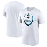 Carolina Panthers Icon Legend Performance T-Shirt - White | Nike on sale