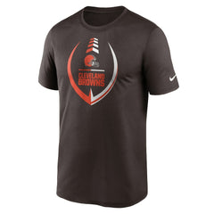 Cleveland Browns Icon Legend Performance T-Shirt - Brown | Nike outlet