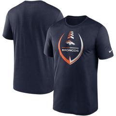 Denver Broncos Icon Legend Performance T-Shirt - Navy | Nike discount