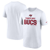 Tampa Bay Buccaneers Legend Community Performance T-Shirt - White | Nike discount