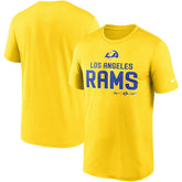 Los Angeles Rams Legend Community Performance T-Shirt - Gold | Nike outlet