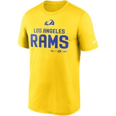 Los Angeles Rams Legend Community Performance T-Shirt - Gold | Nike outlet