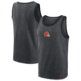 Cleveland Browns Tri-Blend Tank Top - Heathered Charcoal | Nike sale