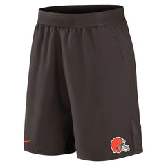 Cleveland Browns Stretch Woven Shorts - Brown | Nike discount