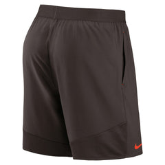 Cleveland Browns Stretch Woven Shorts - Brown | Nike discount