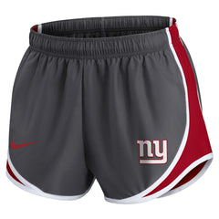 New York Giants Women's Team Logo Performance Tempo Shorts - Charcoal | Nike sale