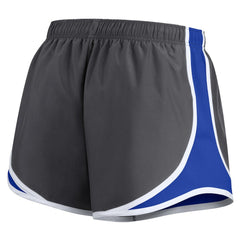 Los Angeles Rams Women's Team Logo Performance Tempo Shorts - Charcoal | Nike for sale