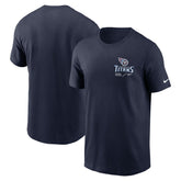 Tennessee Titans Sideline Infograph Lockup Performance T-Shirt - Navy | Nike cheap