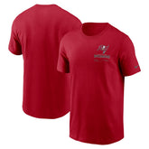 Tampa Bay Buccaneers Sideline Infograph Lockup Performance T-Shirt - Red | Nike discount