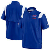 Buffalo Bills Sideline Coaches Chevron Lockup Pullover Top - Royal | Nike sale