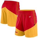 Kansas City Chiefs Sideline Primary Lockup Performance Shorts - Red/Gold | Nike discount