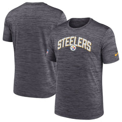Pittsburgh Steelers Sideline Velocity Athletic Stack Performance T-Shirt - Black | Nike outlet