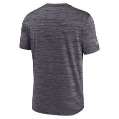 New Orleans Saints Sideline Velocity Athletic Stack Performance T-Shirt - Black | Nike for sale