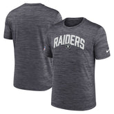 Las Vegas Raiders Sideline Velocity Athletic Stack Performance T-Shirt - Black | Nike outlet