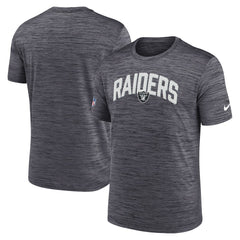 Las Vegas Raiders Sideline Velocity Athletic Stack Performance T-Shirt - Black | Nike outlet