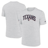 Houston Texans Sideline Velocity Athletic Stack Performance T-Shirt - White | Nike outlet