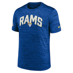 Los Angeles Rams Sideline Velocity Athletic Stack Performance T-Shirt - Royal | Nike outlet