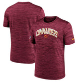 Washington Commanders Sideline Velocity Athletic Stack Performance T-Shirt - Burgundy | Nike cheap
