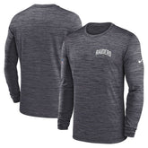 Las Vegas Raiders Sideline Velocity Athletic Stack Performance Long Sleeve T-Shirt - Charcoal | Nike online