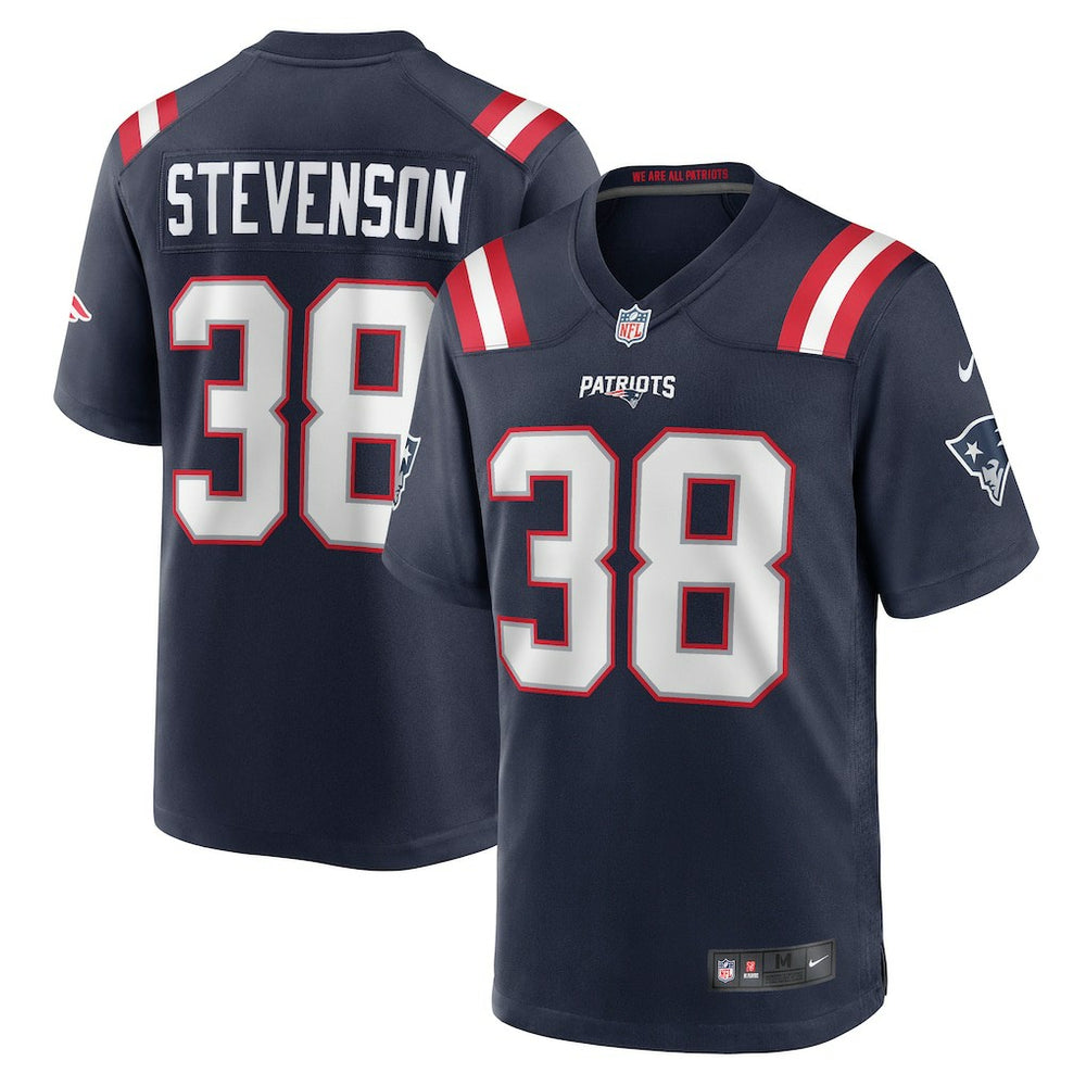 Rhamondre Stevenson New England Patriots Game Jersey - Navy | Nike online