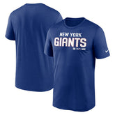 New York Giants Legend Community Performance T-Shirt - Royal | Nike cheap